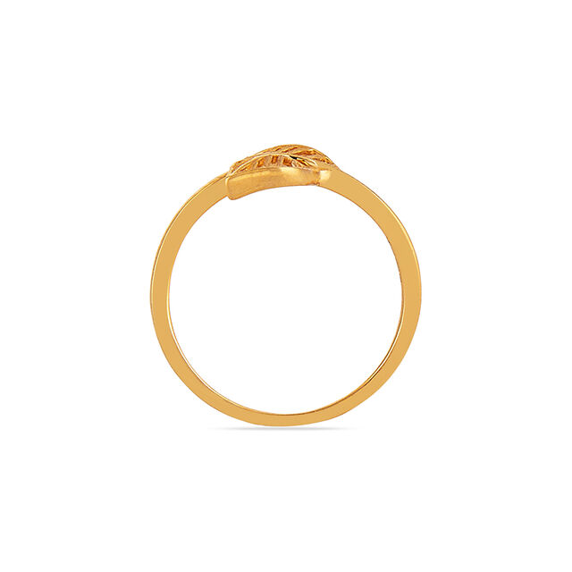 Tanishq 22KT Gold Finger Ring for Women 4