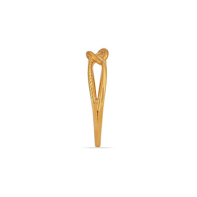 Tanishq 22KT Gold Finger Ring for Women 3