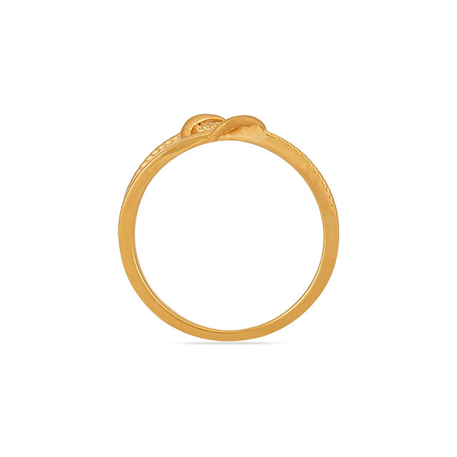 Tanishq 22KT Gold Finger Ring for Women 4