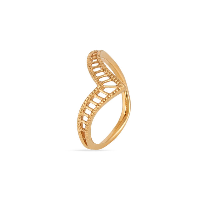 Tanishq 22KT Gold Finger Ring 2