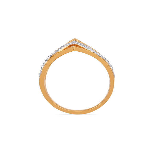 Tanishq 22KT Gold Finger Ring for Women 4