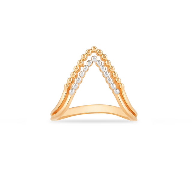 Tanishq 22KT Gold Finger Ring 