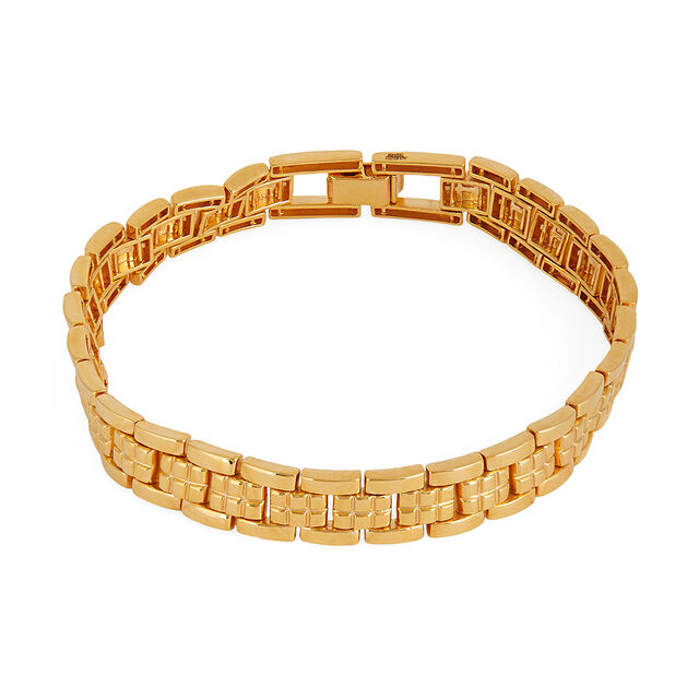 Tanishq 22KT Gold Bracelet for Men 