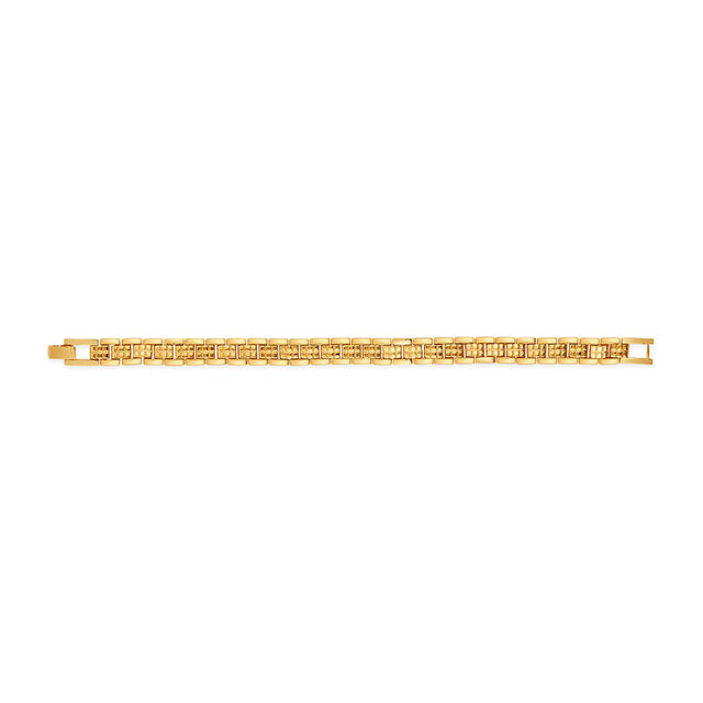 Tanishq 22KT Gold Bracelet for Men 3
