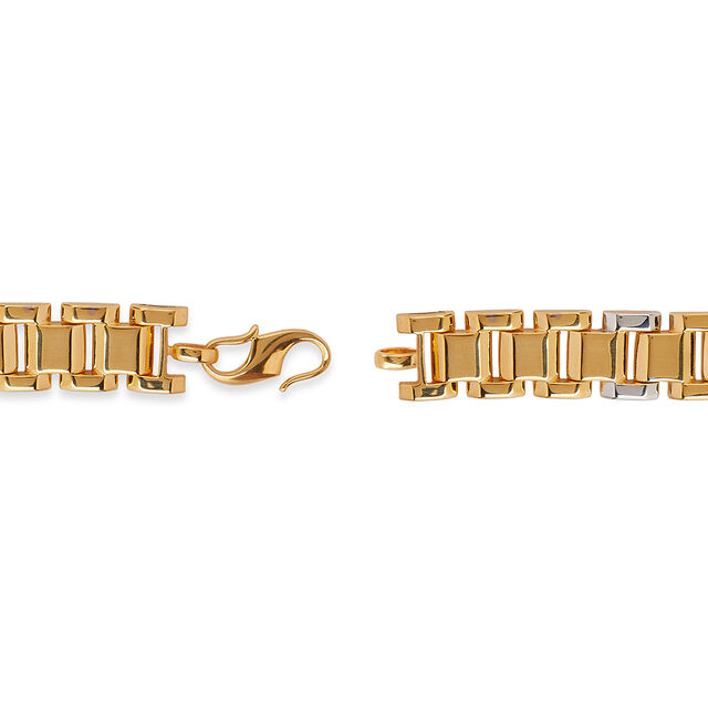 Tanishq 22KT Gold Bracelet for Men 4