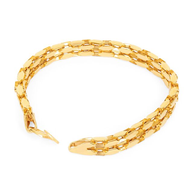 Tanishq 22KT Gold Bracelet for Men 2