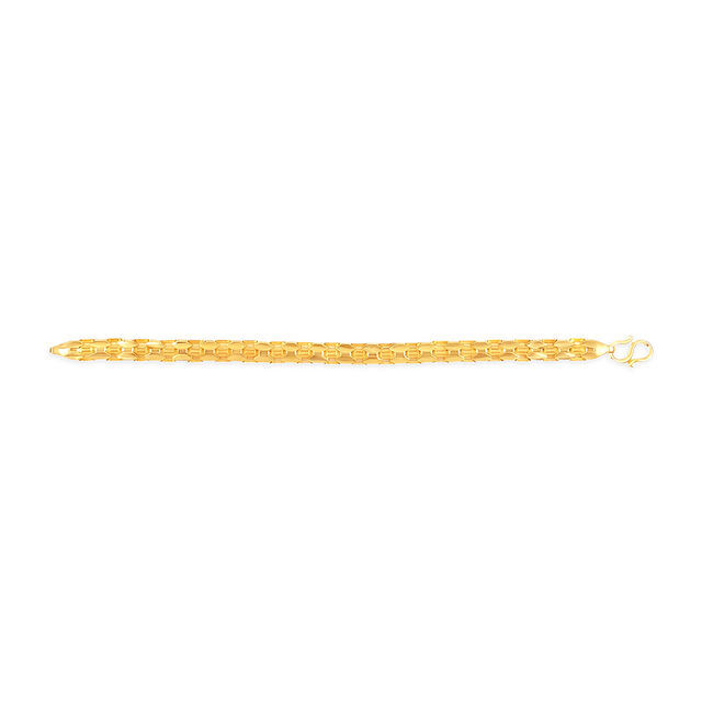 Tanishq 22KT Gold Bracelet for Men 4