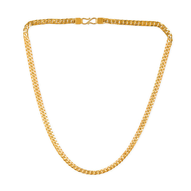 Tanishq 22KT Gold Chain for Men 