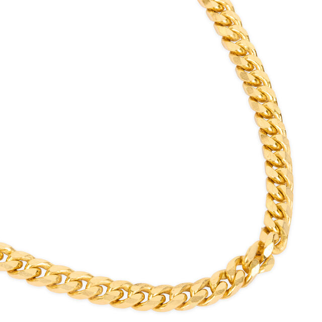 Tanishq 22KT Gold Chain for Men 3