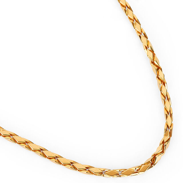 Tanishq 22KT Gold Chain for Men 3