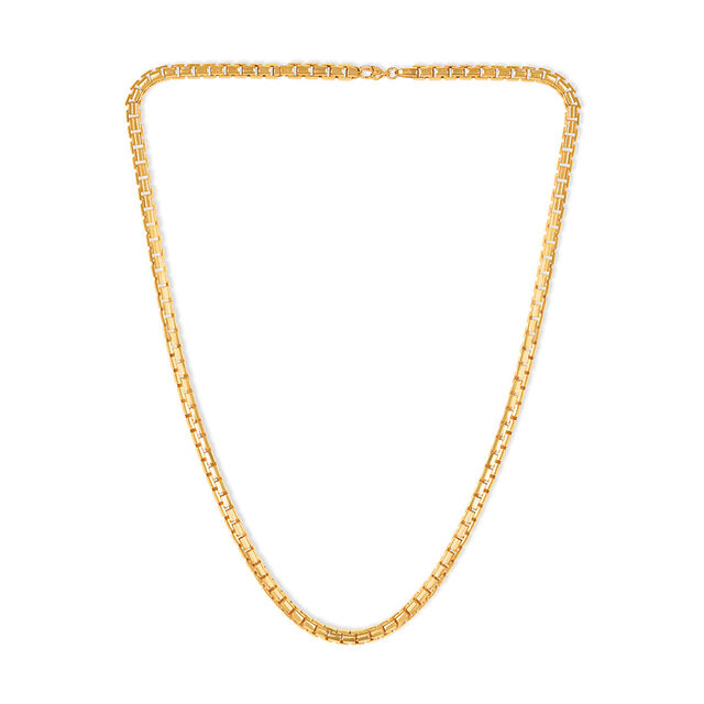 Tanishq 22KT Gold Chain for Men 