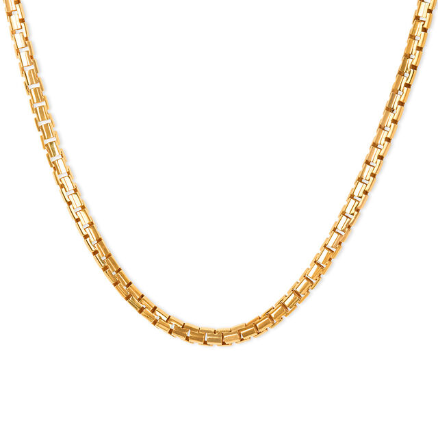 Tanishq 22KT Gold Chain for Men 3