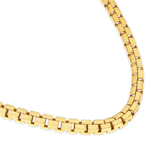 Tanishq 22KT Gold Chain for Men 3