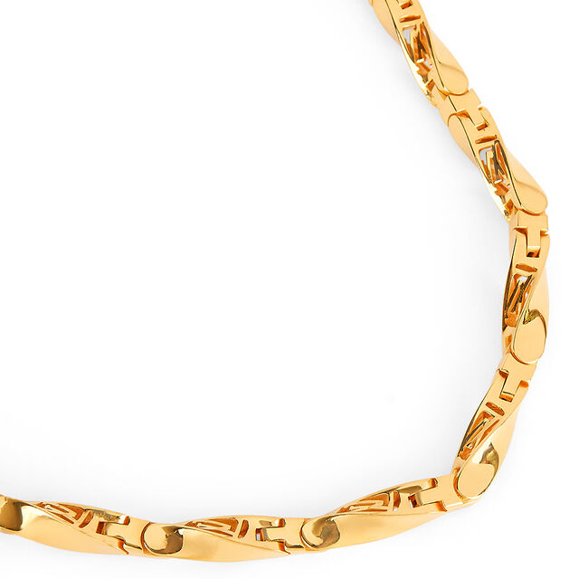Tanishq 22KT Gold Chain for Men 3