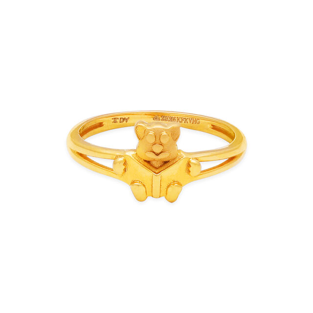 Adorable Literary Teddy Keepsake Ring