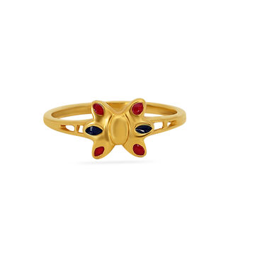 Tanishq 22KT Gold Finger Ring for Women
