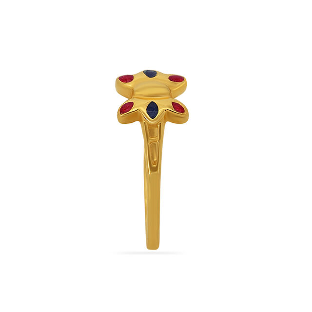 Tanishq 22KT Gold Finger Ring for Women