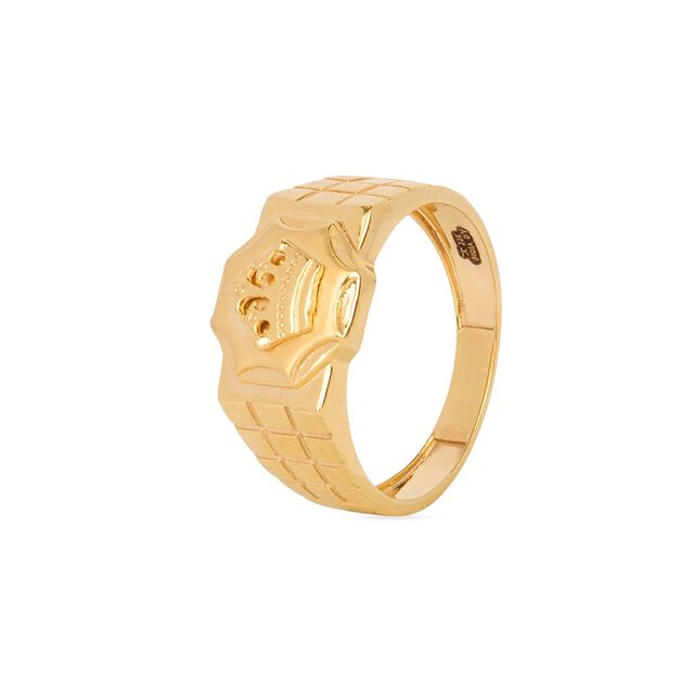 Tanishq 22KT Gold Finger Ring for Men 2