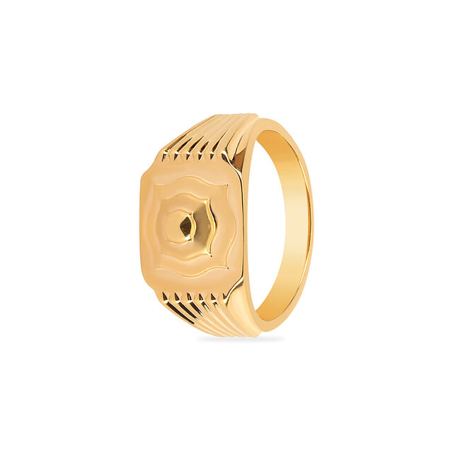 Tanishq 22 Karat Gold Finger Ring for Men 3
