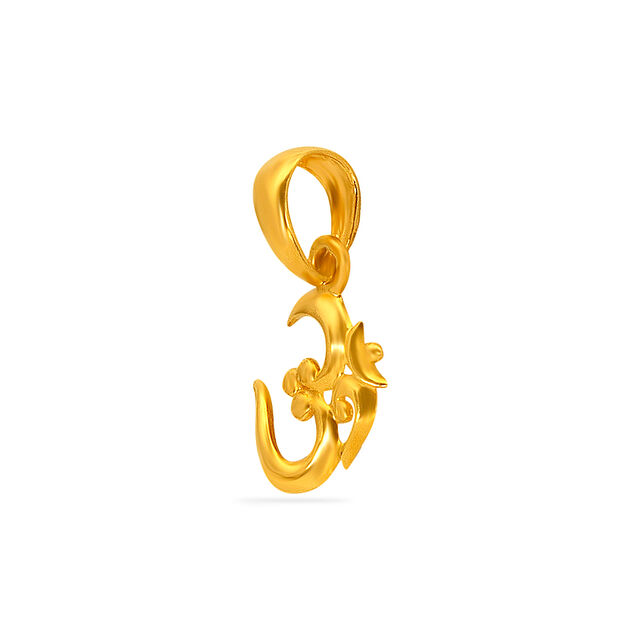 Tanishq 22 KT Gold Pendant for Women 2