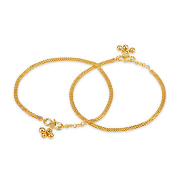 Tanishq 22 Karat Gold Anklet for Women