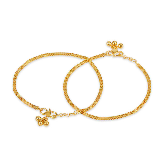 Tanishq 22 Karat Gold Anklet for Women 
