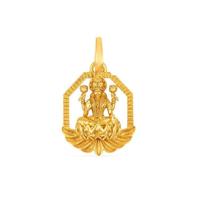 Tanishq 22KT Gold Pendant for Women,,hi-res 