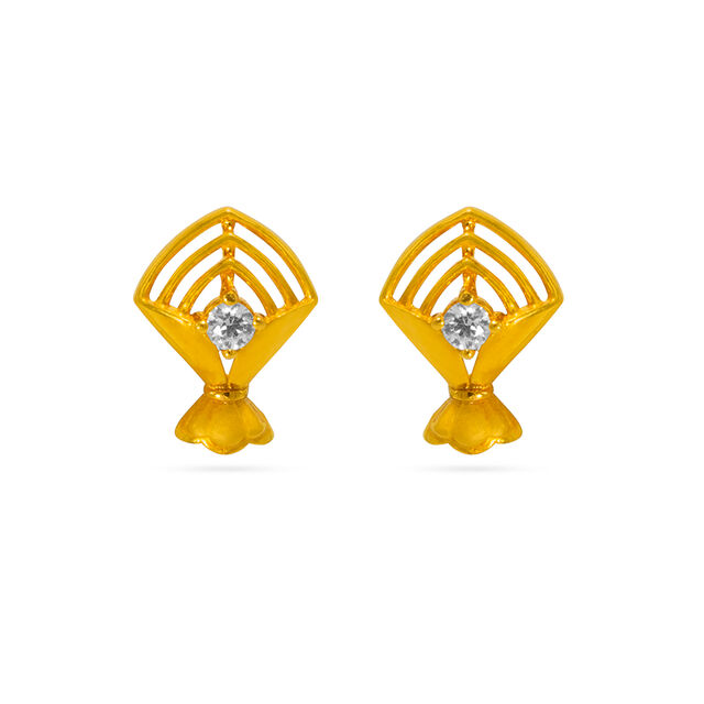 Tanishq 22KT Earrings 