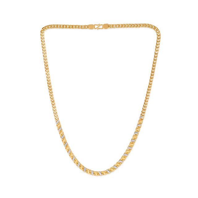 Tanishq 22KT Gold Chain for Men 