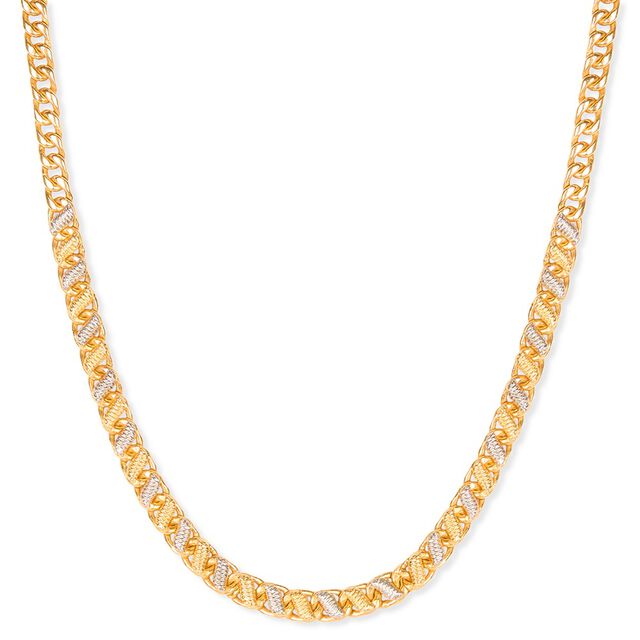 Tanishq 22KT Gold Chain for Men 2