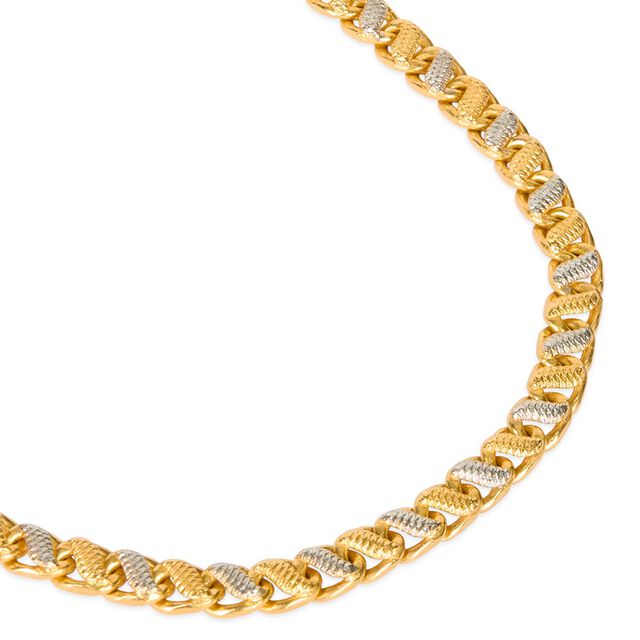 Tanishq 22KT Gold Chain for Men 3