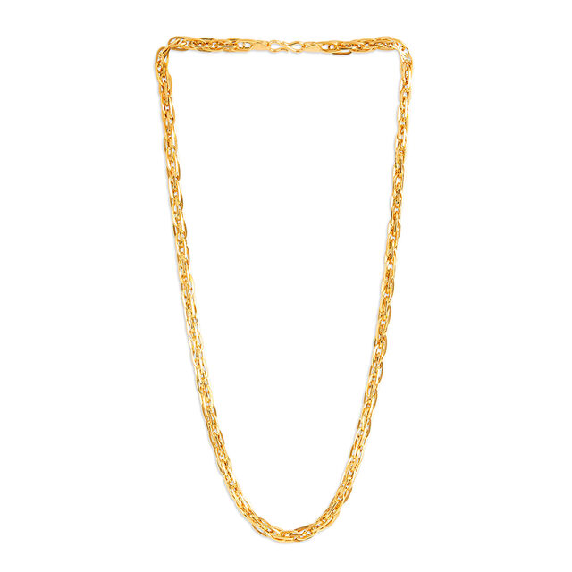 Tanishq 22KT Gold Chain for Men 