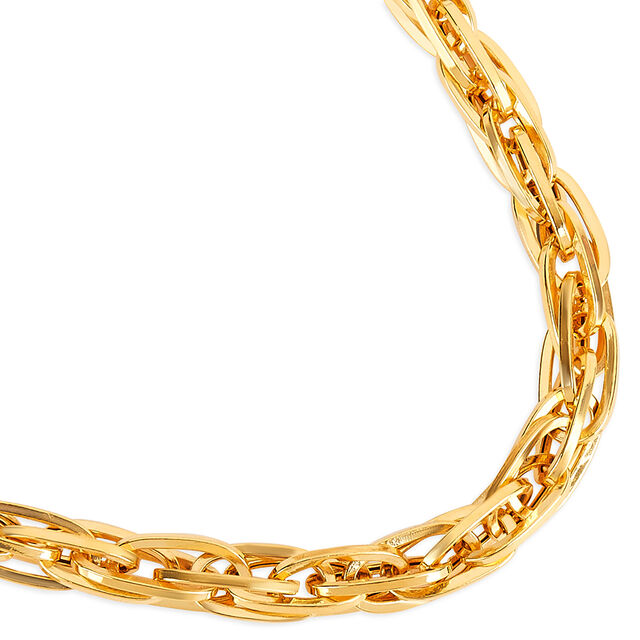 Tanishq 22KT Gold Chain for Men 3