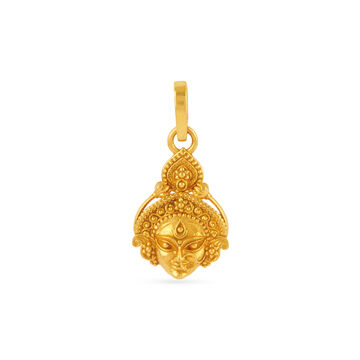 Tanishq 22 Karat Gold Pendant for Women