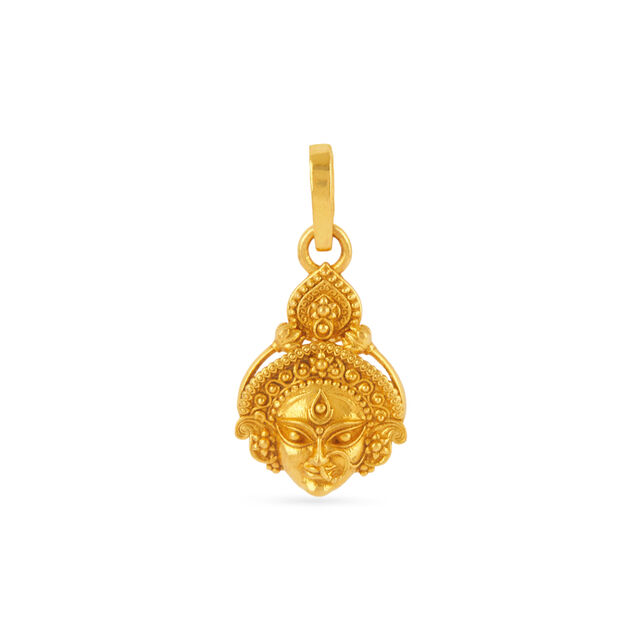 Tanishq 22 Karat Gold Pendant for Women 