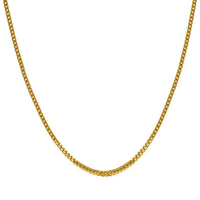 Tanishq 22KT Gold Chain for Men 2