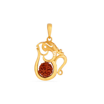 Sacred Lord Ganesha Rudraksh Pendant