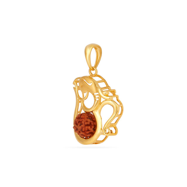 Sacred Lord Ganesha Rudraksh Pendant 2