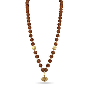 Tanishq 22 Karat Gold Rudraksha Chain