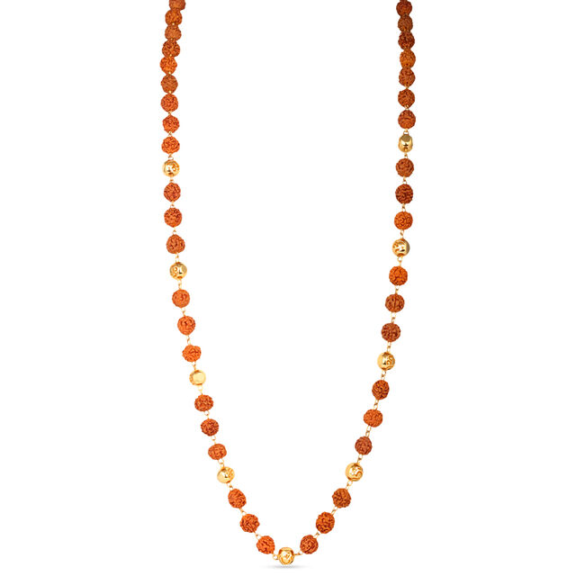 Tanishq 22 Karat Gold Rudraksha Chain 