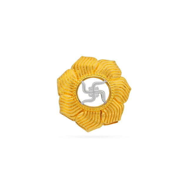 Tanishq 22 Karat Gold Pendant for Women 