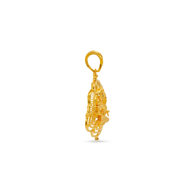 Tanishq 22KT Gold Pendant for Women 2