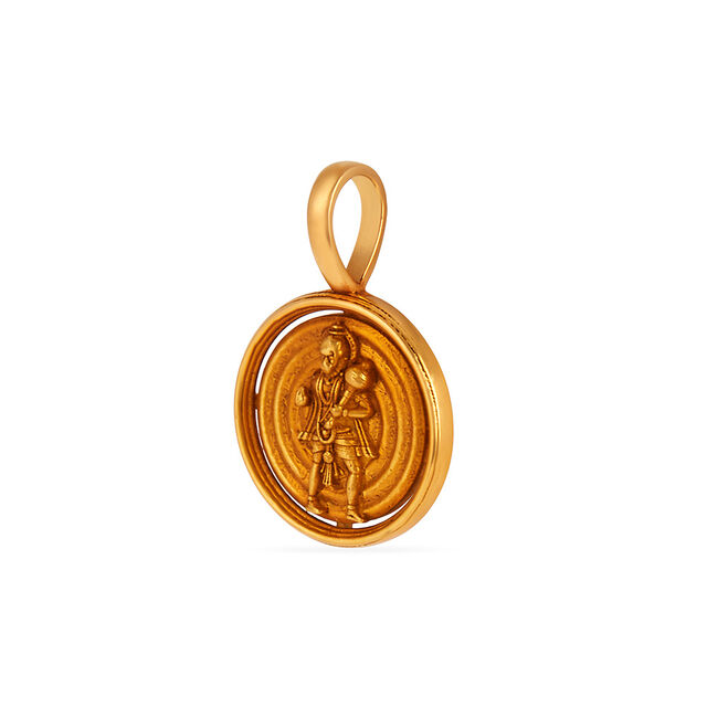 Elegant Lord Hanuman Pendant 2