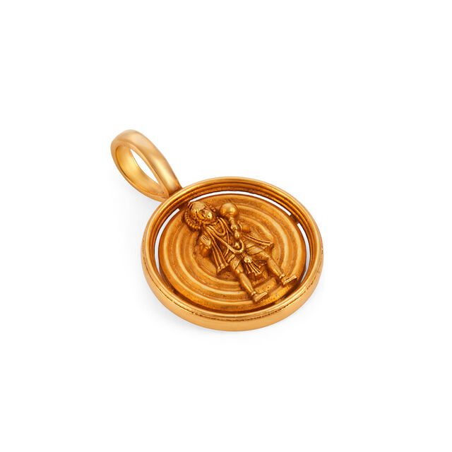 Elegant Lord Hanuman Pendant 4