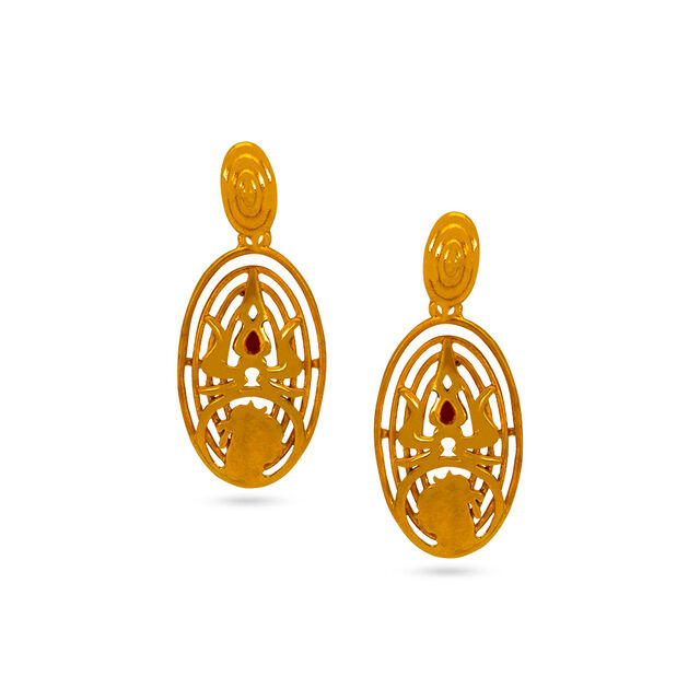 Tanishq 22 KT Gold Pendant for Women 