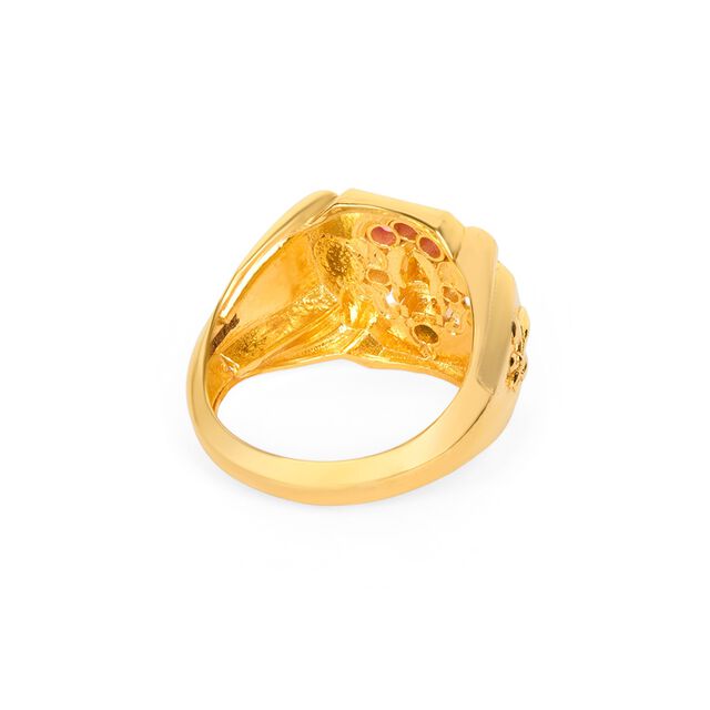 Tanishq 22KT Gold Finger Ring for Women 4