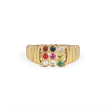 Tanishq 22KT Diamond Finger Ring for Women