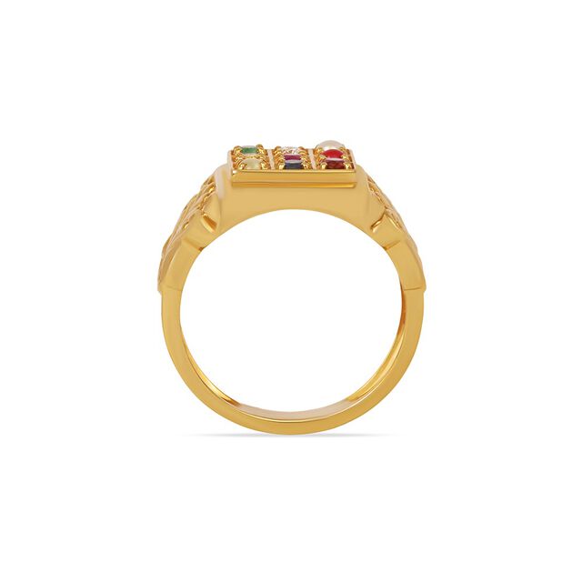 Tanishq 22KT Diamond Finger Ring 3