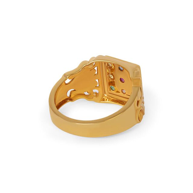 Tanishq 22KT Diamond Finger Ring 4