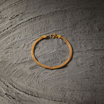 Tanishq The Woven Bond Men's 22KT Bracelet